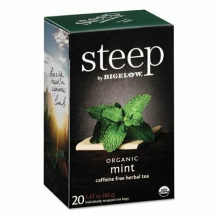 BIGELOW TEA CO Bigelow, Steep Tea, Mint, 1.41 Oz Tea Bag, 20PK 17709